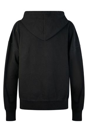 Black organic cotton blend hoodie MARANT ÉTOILE | SW0001FAA1M07E02FK